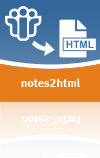 notes2html logo